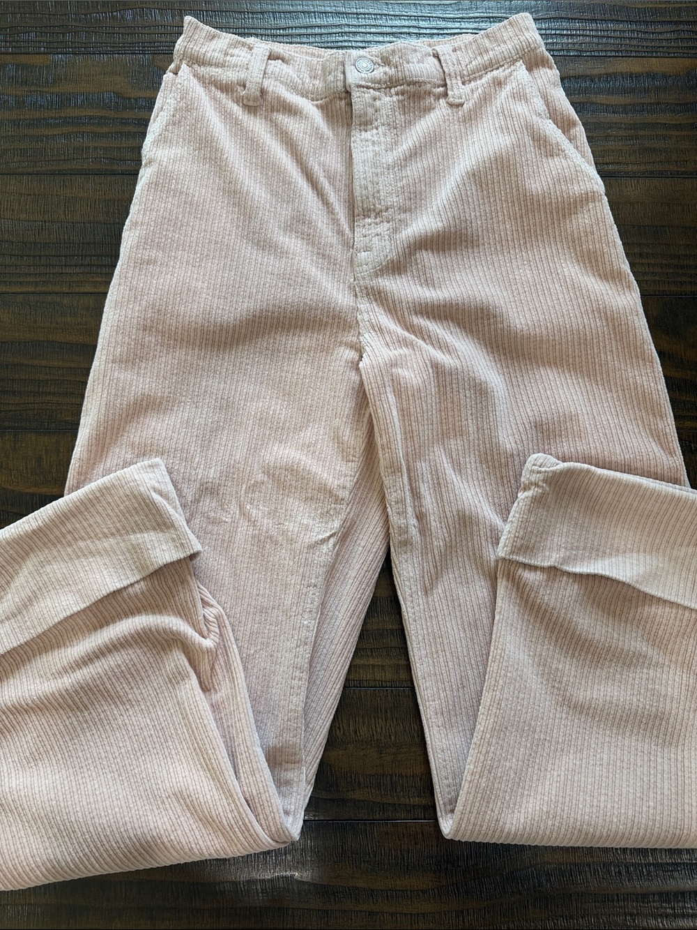 7 for All Mankind Pink Corduroy Pants